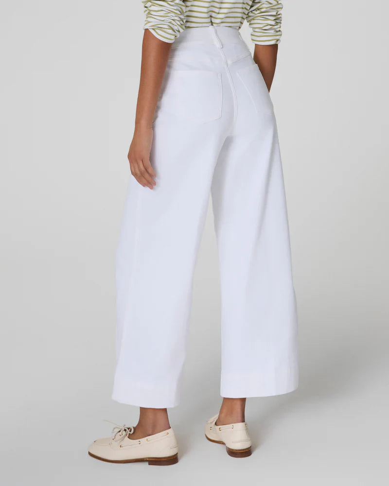 SPANXshape Cropped Wide Leg Jeans